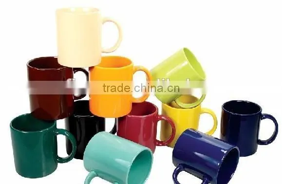 Shaped Ceramic Couple Mug photo-3