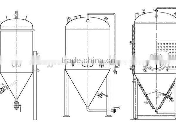 500gallon Beer Fermenter Fermentation Tank Craft Brewery photo-2