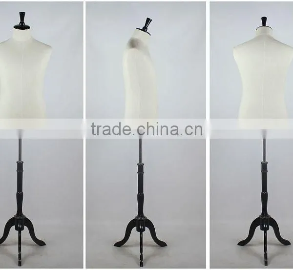 Torso Male Mannequins With Wood Base Mannequin photo-5