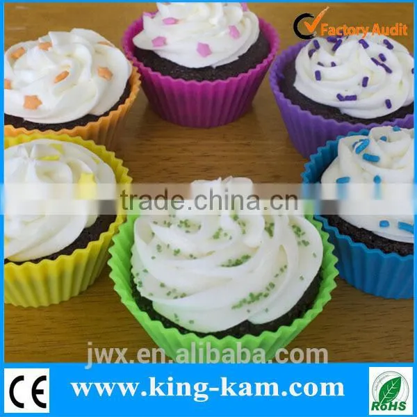 Non-stick Silicone Cake Cup Mold, Eco-friendly Heat-resistant Cake Mold photo-6