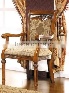 Antique Carved Chairs Armchair Solidwood Carved Chair With Fabric