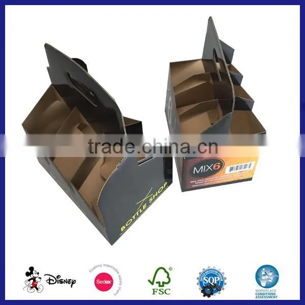 6 Pack Cardboard Beer Bottle Carrier photo-5