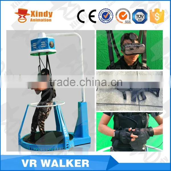 Newest and Popular Virtual Reality 9D VR Walker VR Treadmill photo-4