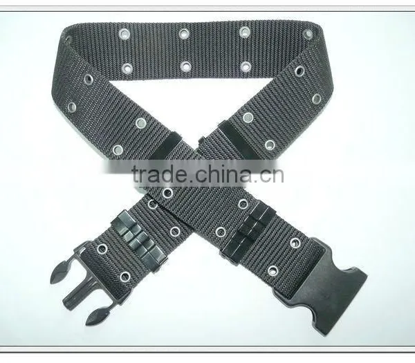 57mm Black Army Military Canvas Belts,custom Military Belt photo-3