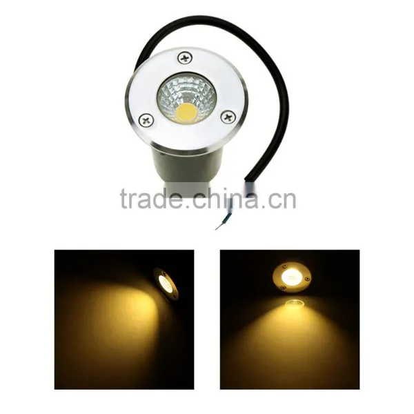3W 12V COB LED Buried Recessed Floor Lamps IP67 Waterproof Outdoor Garden Yard Landscape Lighting Underground Street Light Lamp photo-4