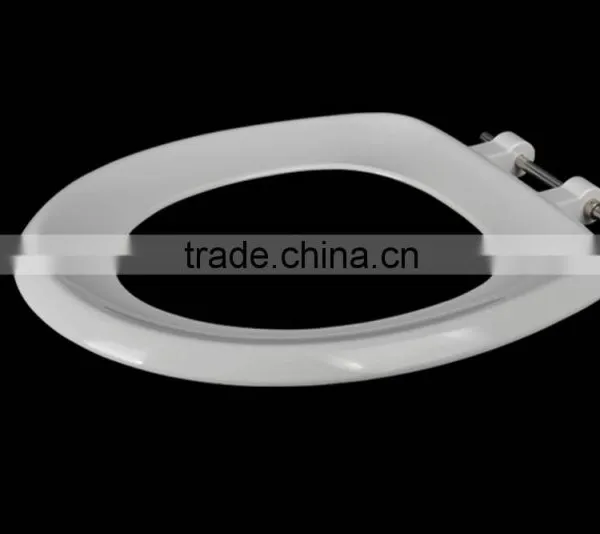 Ring Only Disabled Toilet Seat With S304 Stainless Steel Bar Hinge for Public Toilet photo-2