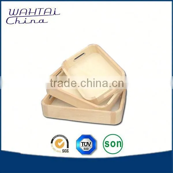 Wood Snack Tray Made In China