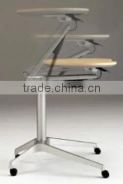 2015 Hot Sale Morden Steel and Wood Laptop Desk China Manufacturer Price photo-3