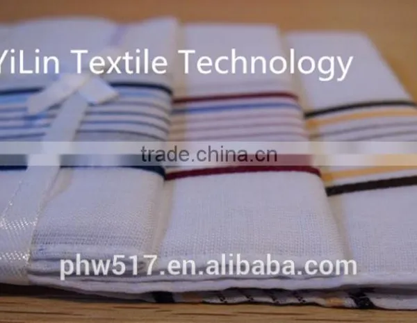 NO-31 100% Cotton Handkerchiefs White Center Handkerchief