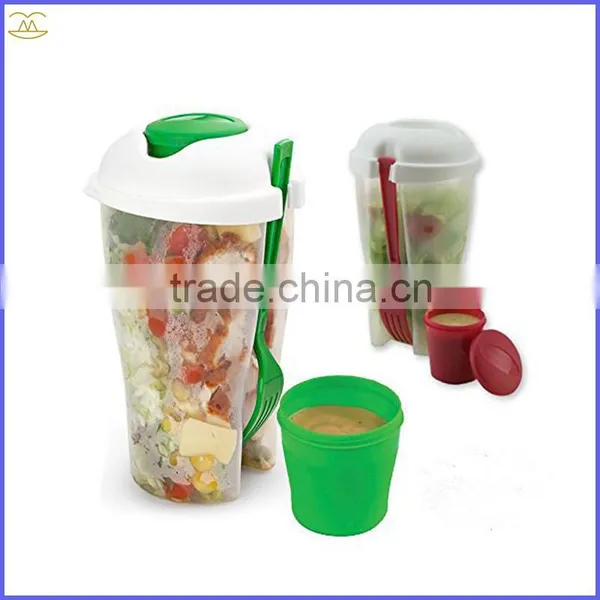 2016 Plastic Shaker Plastic Shaker Bottle Salad Shaker Bottle