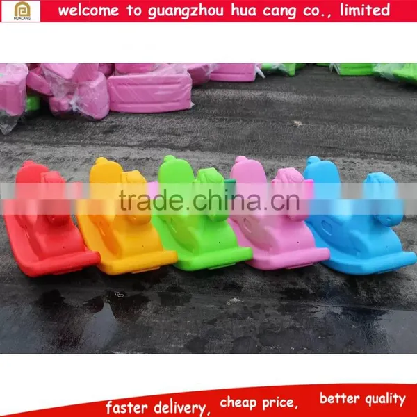 Cheap Price Rocking Horse Kindergarten Platic Toy Horse, Plastic Spring Rocking Horse photo-6