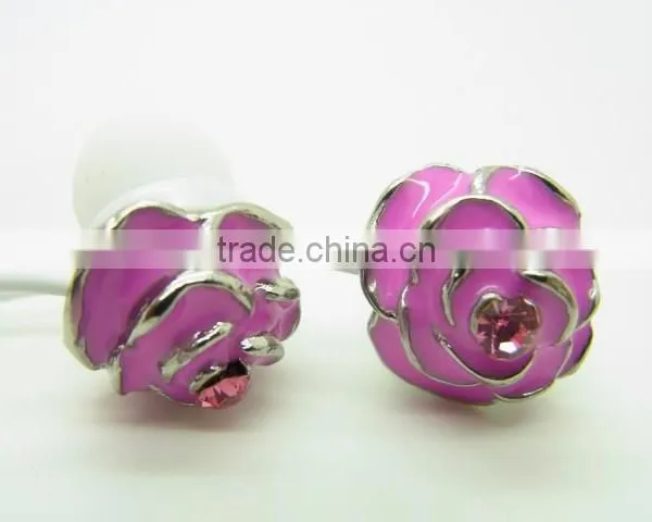 High Quality Diamond Stone Earphone Bling Earbud for Promotion photo-2