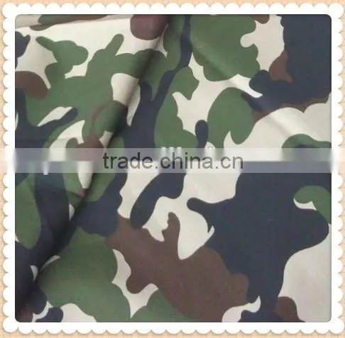 Polyester/cotton65/35 16*16 104*52 57/58'' Rip-stop Camouflage Fabric photo-2