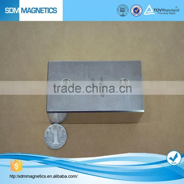 Customized Magnet Shape Strong N35-N52 Monopole Mount Magnet