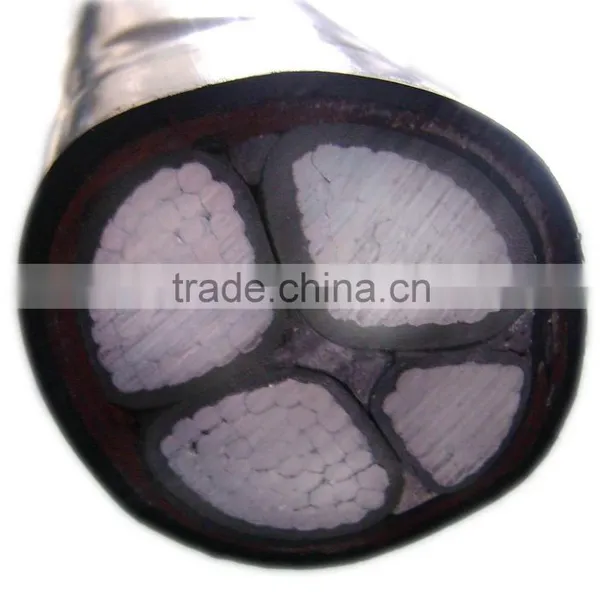 Colored Low Voltage Aluminum Conductor Core 5*25mm2 PVC Insulated PVC Sheath Low Halogen Colored Aluminum Wire photo-2