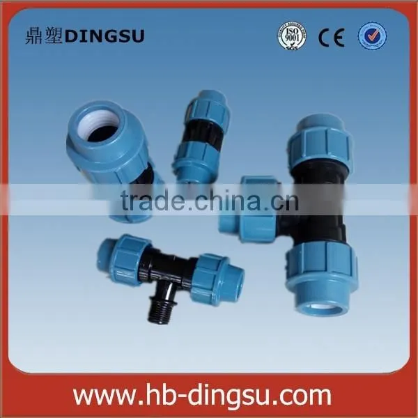 PP Compression Fitting Reducing Coupling PN 10, Pipe Factory, Coupling, Fittings, Valve, Mould, Elbow, Male, Female Thread photo-2