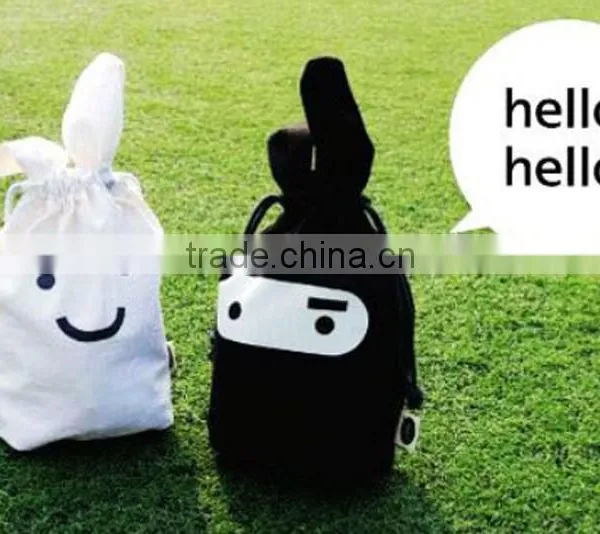 Hot Sale Cute Rabbit Animal Drawstring Bag China Supplier Supplier's Choice photo-3