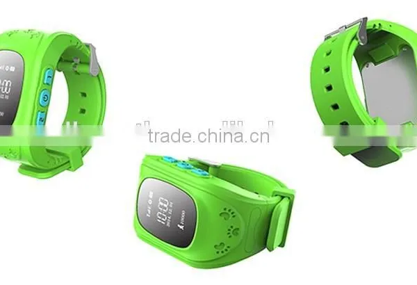 Fashionable Smart Personal Watch GPS Tracker With OLED Screen 108