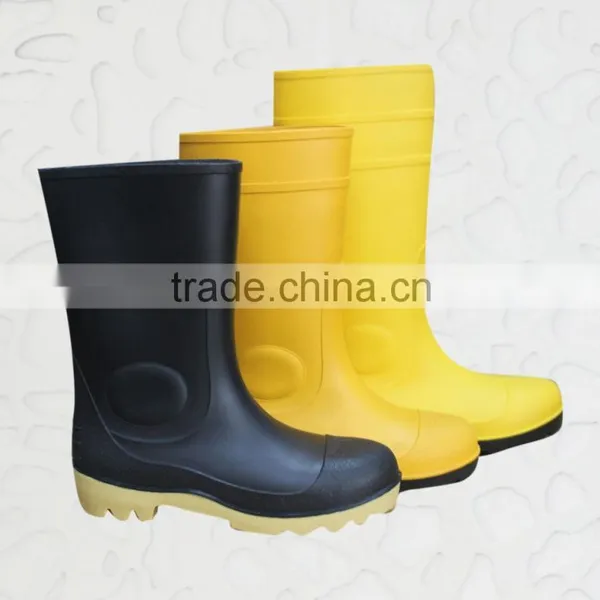 Safety PVC Rain Boots With Steel Toe,steel Toe Boots,wellington Boots photo-4