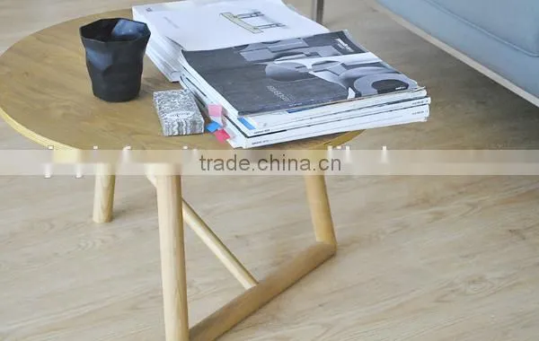 Ash Wood Coffee Table End Table, Nordic Design Furniture