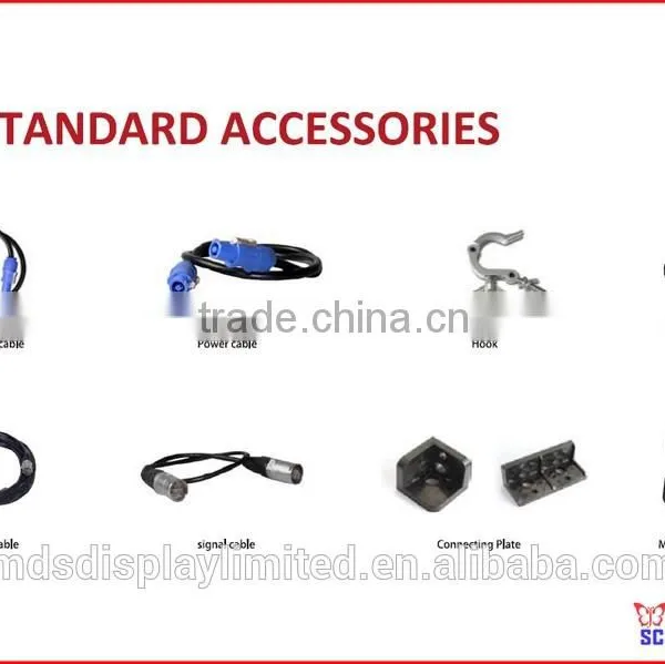 Carbon Fiber Rental Display, 500mm*500mm, Ultra Slim, High Refresh Rate photo-3