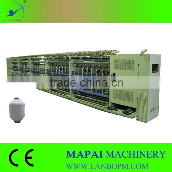 160 Spindles High Speed Latex Thread Covering Machine