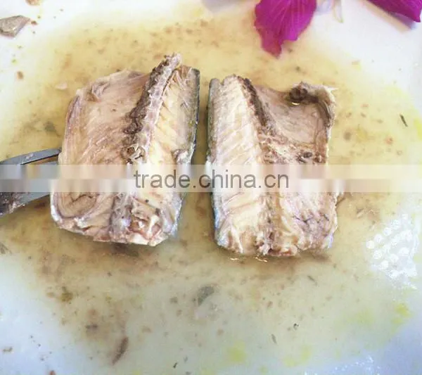Manufacturer Canned Jack Mackerel in Natural Oil for Chile photo-2
