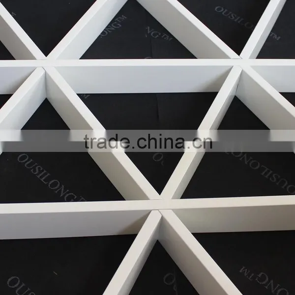 Water Proofing Aluminum Commercial Suspended Metal Grid Open Cell Ceiling photo-4