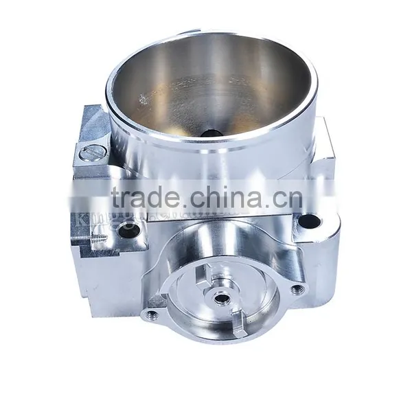 New Style Sliver Aluminum Alloy Racing Throttle Body For EVO 123 photo-4