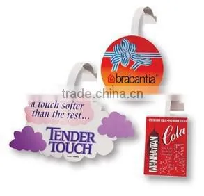circle dangler hot self advertising pp pvc shelf wobbler
