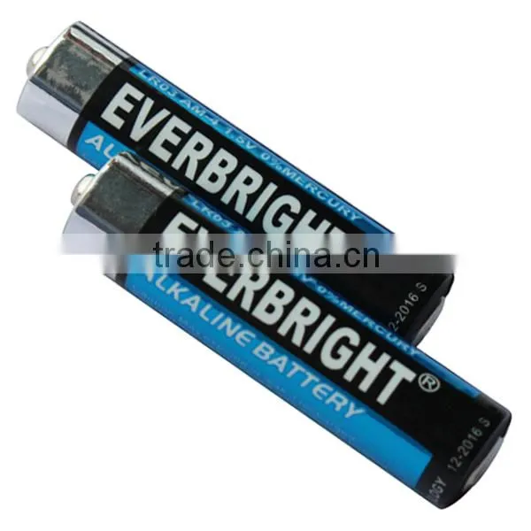 Manganese Dioxide 1.5v Aaa Battery for Clock Lr03 photo-3