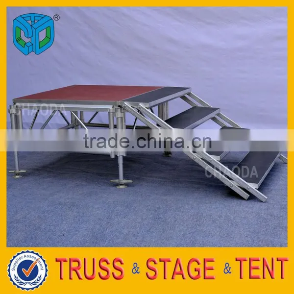New Design Compact Portable 18mm Plywood Surface Stripper Dance Stage photo-4