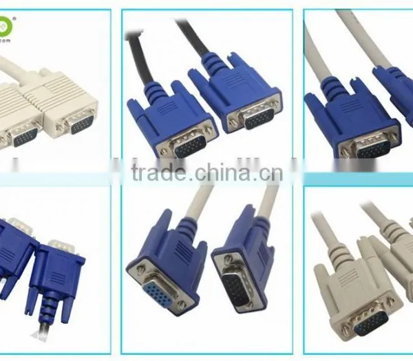 2 in 1 Out Vga Male to 2 Vga Female Splitter y Cable photo-5