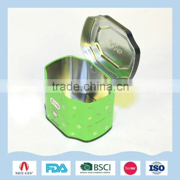 Special Shape Tea Tin Can With Airtight Lid photo-2