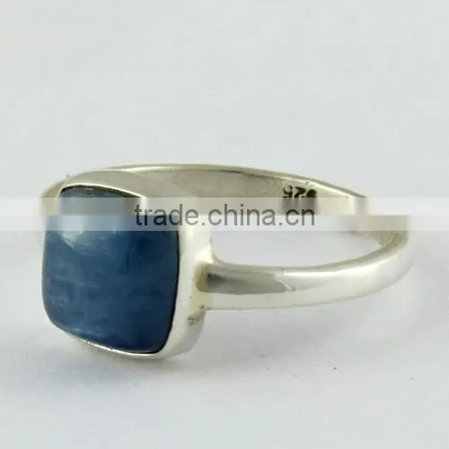 Rare Deep Blue !! Kyanite 925 Sterling Silver Ring, Nice Silver Jewelry, 925 Sterling Silver Jewelry photo-3