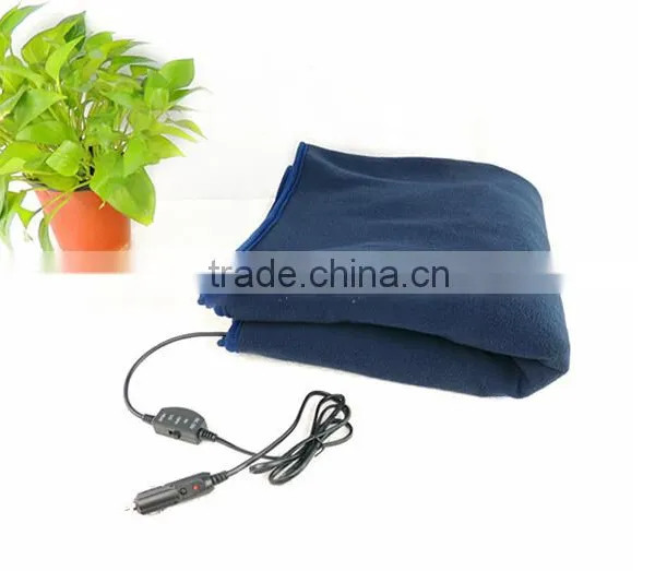 12V Polar Fleece Car Heating Blanket,travel Car Blanket. photo-4
