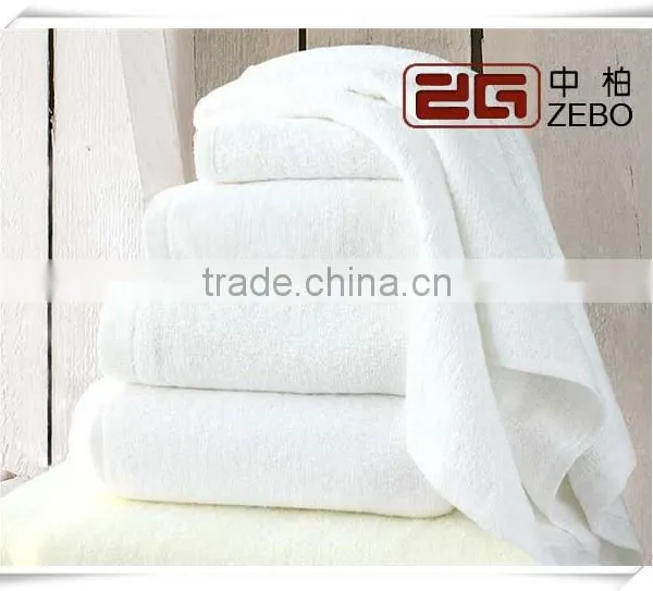 3 Star Hotel Used 32S Soft and Good Water Absorbent White Bath Towels photo-4