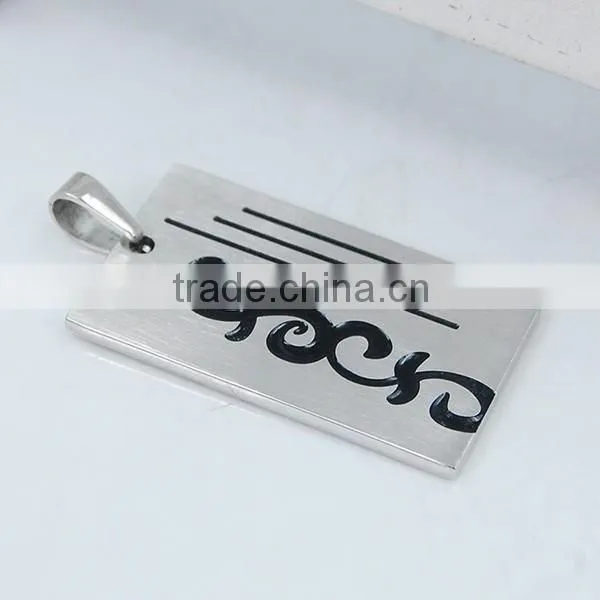 Stainless Steel Stamping Tags Pendants 20mm Dia photo-2