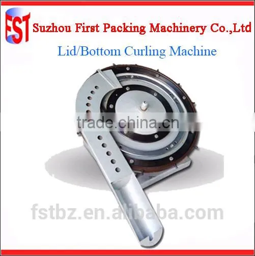 Automatic Tin Can End Bottom Curling Machine photo-3