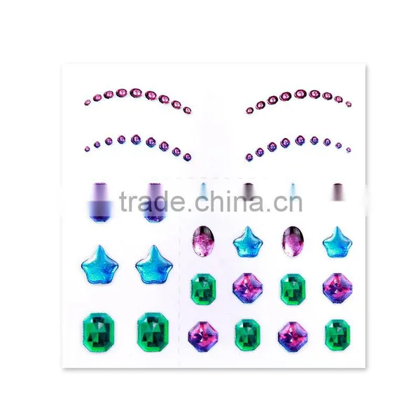 Indian Forehead Bindi Sticker Bollywood Bindi Sticker Self Adhesive Body Tattoo Gift For Women Quality Choice photo-4
