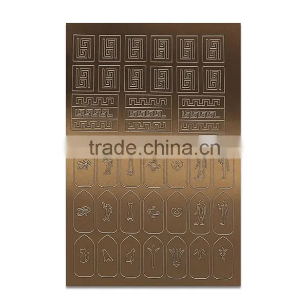 Reuse DIY Matte Metallic Nail Stencil photo-4