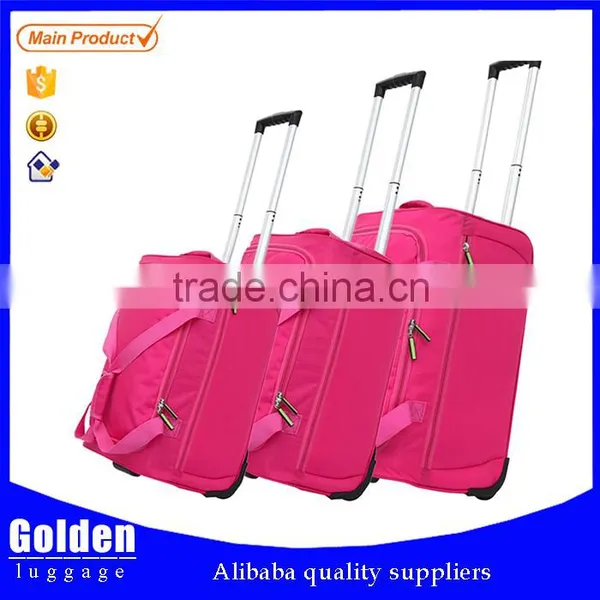 New Design Travel Bags Pink and Green Travel Bags Ladies Travel Bags photo-3
