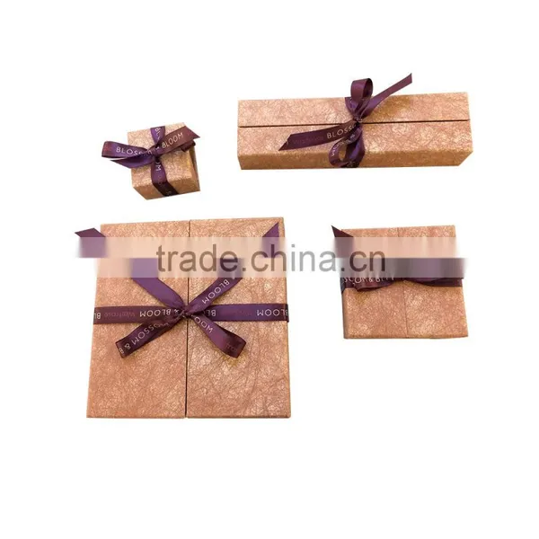 Custom Leather Paper Unique Jewelry Gift Boxes photo-4