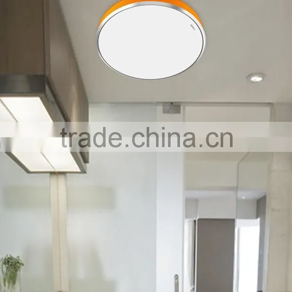 TIWIN 2015 High Quality Energy Saving Red 15w 6000k Cool White Plastic Round Led Bedroom Ceiling Light photo-6