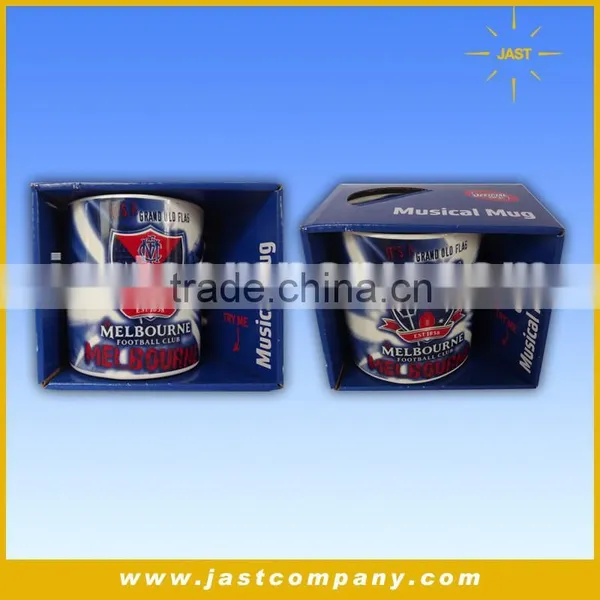 Christmas Designed Waist Drum-shaped Ceramic Mug photo-5