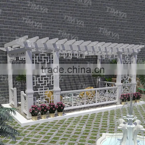 Outdoor Steel Party Tent Canopy Garden Oasis Bay Window Gazebo photo-2