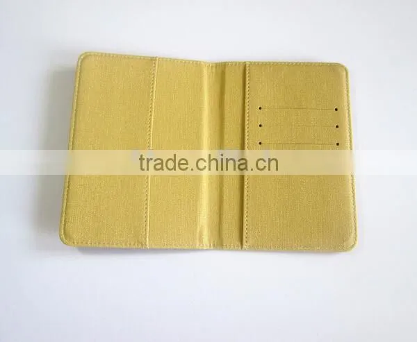 Fashion Leather Passport Holder PU Passport Wallet Leather Passport Case photo-5