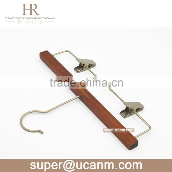 HRW-GT315GV Antique Lotus Wooden Pants Hanger photo-3