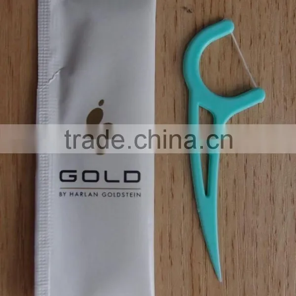 New Design Individual Wrapper Plastic Dental Floss Picks photo-4