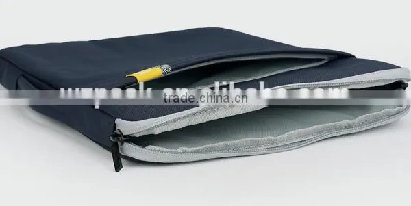 2016 Factory Made OEM Plain Black Soft Laptop Bag Sleeve Case For 7" 10" 12" 13" 14" 15" 17" Laptop PC Notebook Laptop Sleeve photo-3